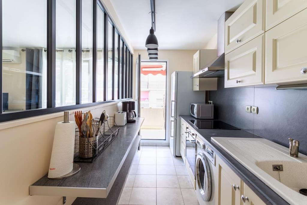 אנטיב L'Hippocampe Residence Pres De La Mer 3 Pieces, Terrasse מראה חיצוני תמונה